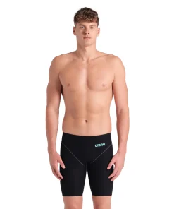 BAÑADOR POWERSKIN IMPULSO JAMMER para hombre- Negro/Verde Azulado