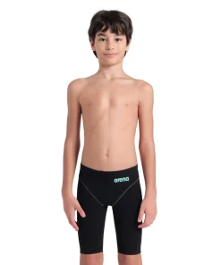 BAÑADOR POWERSKIN IMPULSO JAMMER JR para niño - Negro/Verde Azulado