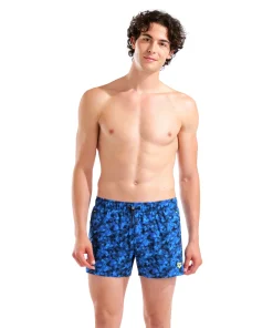 X-Shorts de playa para hombre arena Evo Allover - Azul marino Multi