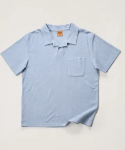 Alternative view of Vintage Terry Polo - Blue