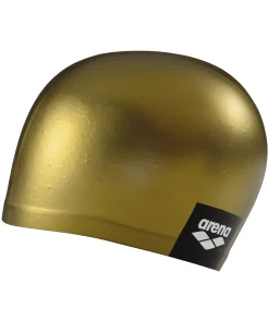 Alternative view of Gorro de natación moldeado unisex arena Logo - Oro