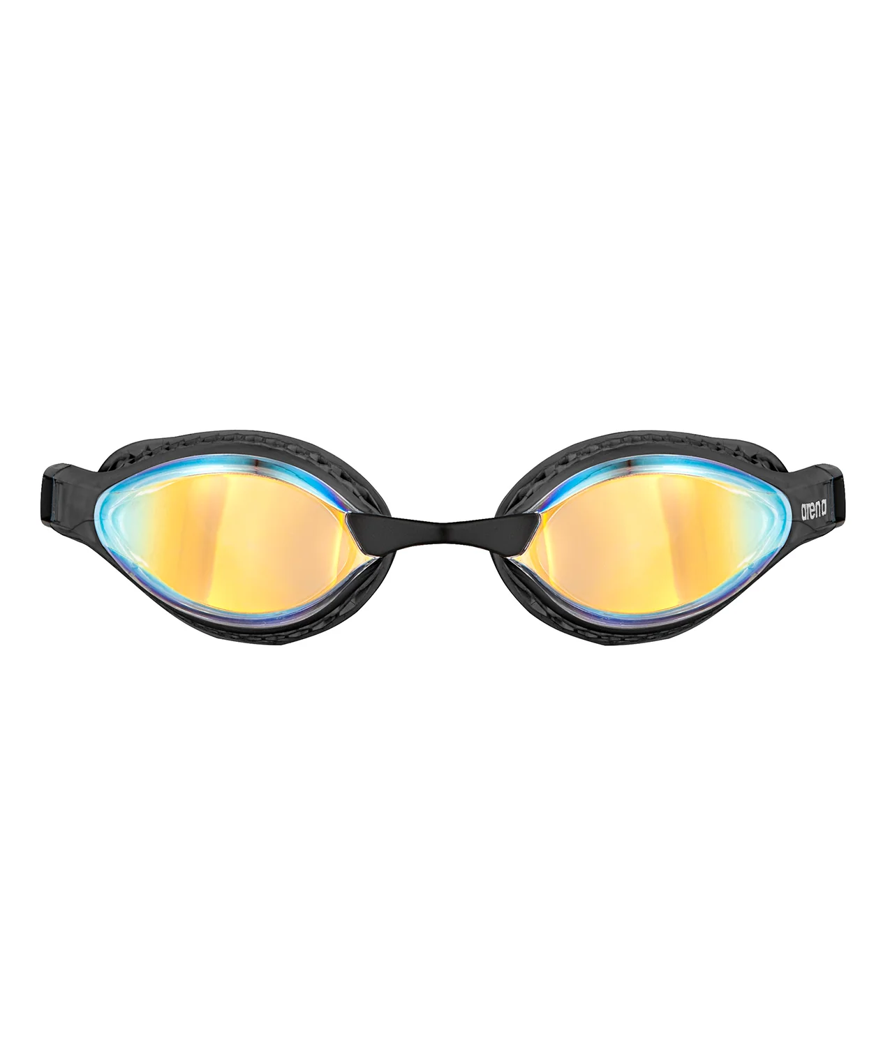 Gafas de natación para competición arena unisex Airspeed Mirror - Cobre Amarillo - Image 3