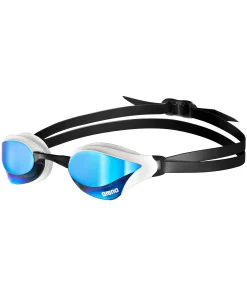 Gafas de natación arena unisex Cobra Core Swipe Mirror - Azul Blanco
