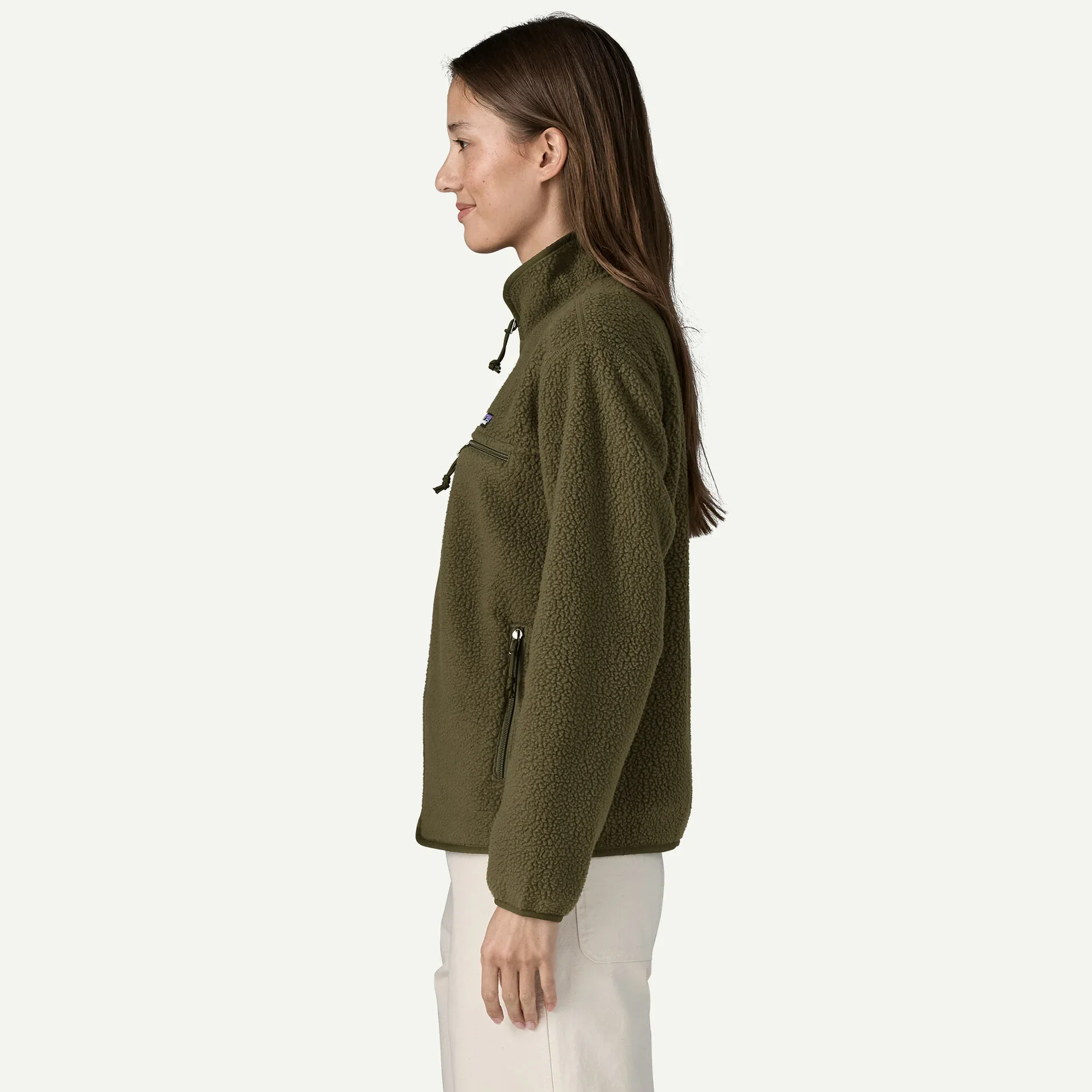 W'S Retro Pile Jkt - Basin Green - Image 6