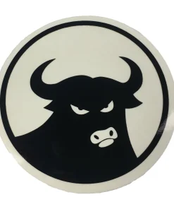 662 Bull sticker CLASSIC 2" - transparent
