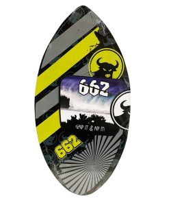 662 Wood Graphic Skimboard