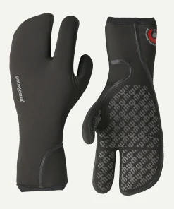 R4 Yulex Regulator Three Finger Mitts - Black