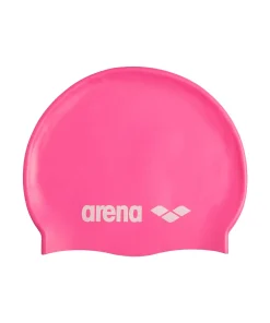 Alternative view of Gorro de natación arena unisex Classic Silicone  - Rosa Brillante