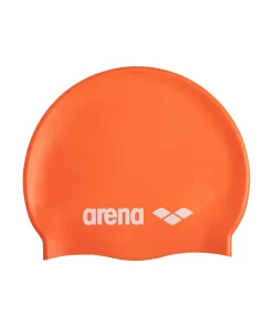 Alternative view of Gorro de natación arena unisex Classic Silicone  - Naranja