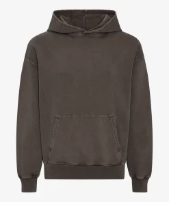 Alternative view of Organic Oversized Hood - Faded Mud