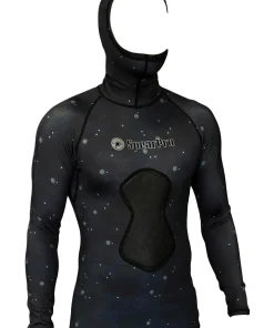 Alternative view of SpearPro Cabrilla Rashguard Top Only - with Hood
