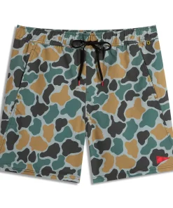 Florence Standard Issue Elastic Boardshorts (Peace Camo)