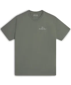 Alternative view of Florence Crew T-Shirt (Moss Grey)