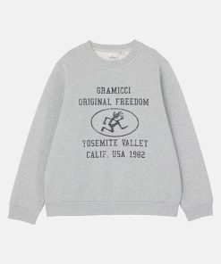 Yosemite Valley Sweatshirt - Grey Heather