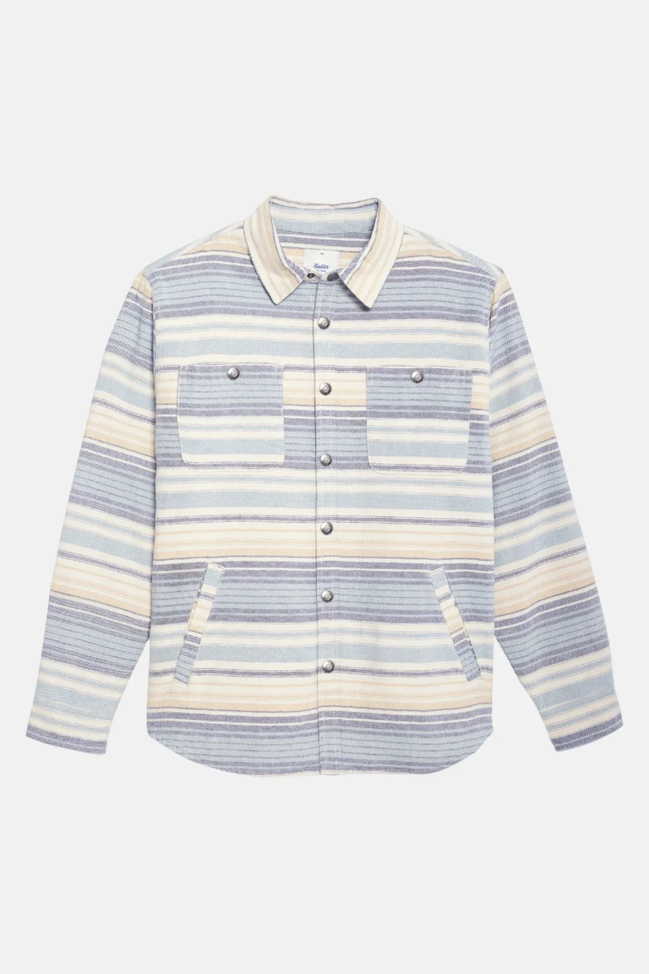 Harold Stripe Jacket - Airforce Blue - Katin - Image 5