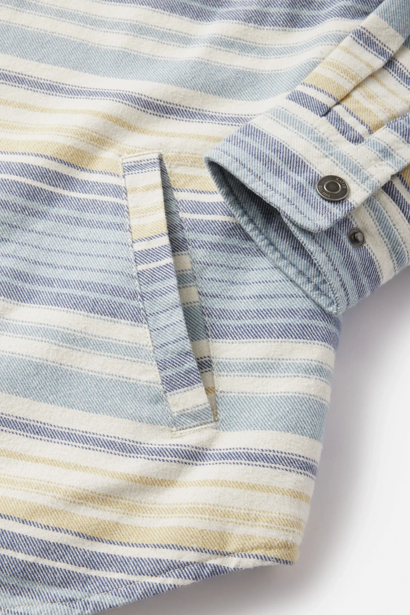 Harold Stripe Jacket - Airforce Blue - Katin - Image 6
