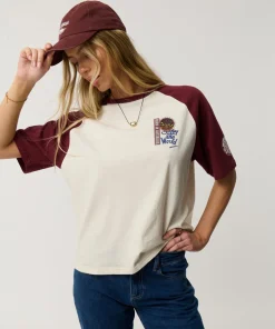 Alternative view of Surf The World Boxy Tee - Rip Curl