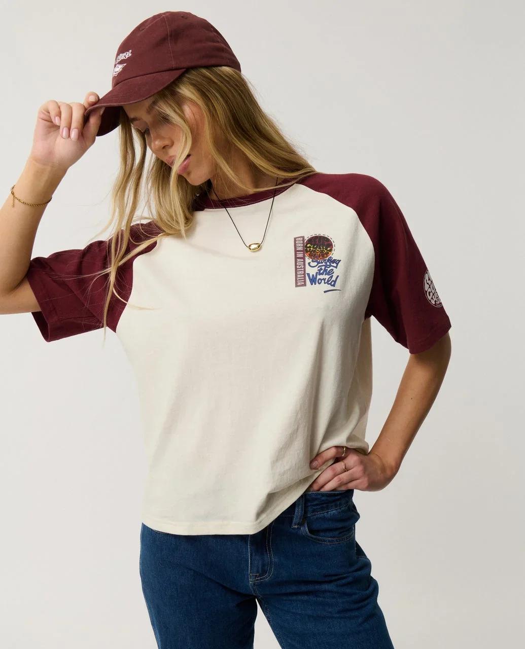 Surf The World Boxy Tee - Rip Curl - Image 2