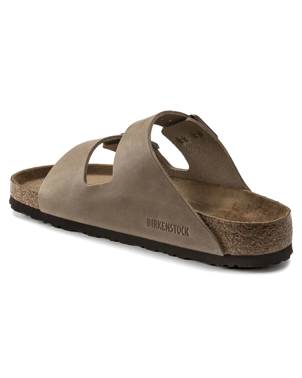 Sandal Arizona Smal Soft Footbed Oiled Leather - Tobacco Brown - Image 6