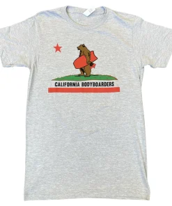 California Bodyboarders Grey Tee