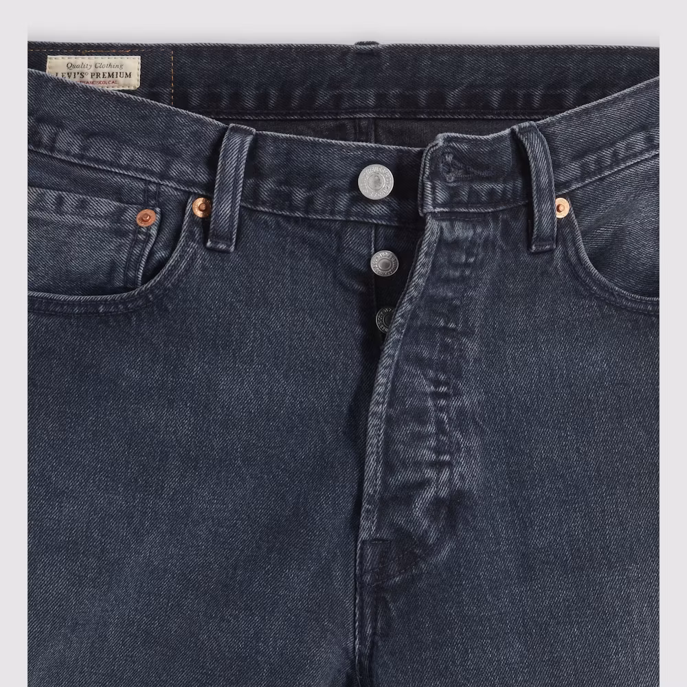 501 Orginal Jeans - Blue Black Stretch - Image 6