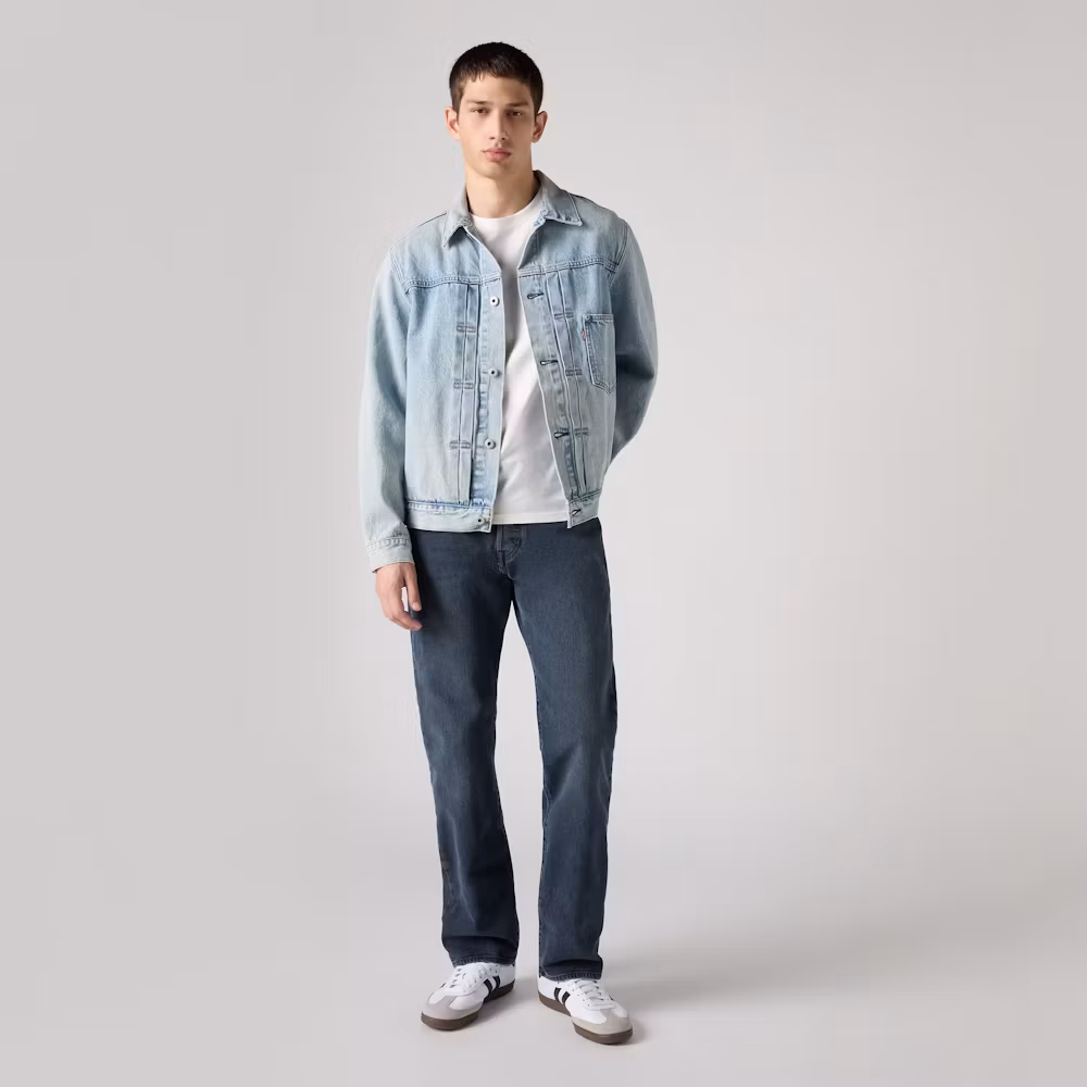 501 Orginal Jeans - Blue Black Stretch - Image 8