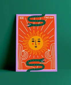 Alternative view of Print Sun Tarot