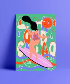 Alternative view of Print Onda Onda