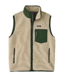 Alternative view of M'S Classic Retro-X Vest - Dark Natural W/Treeline Green