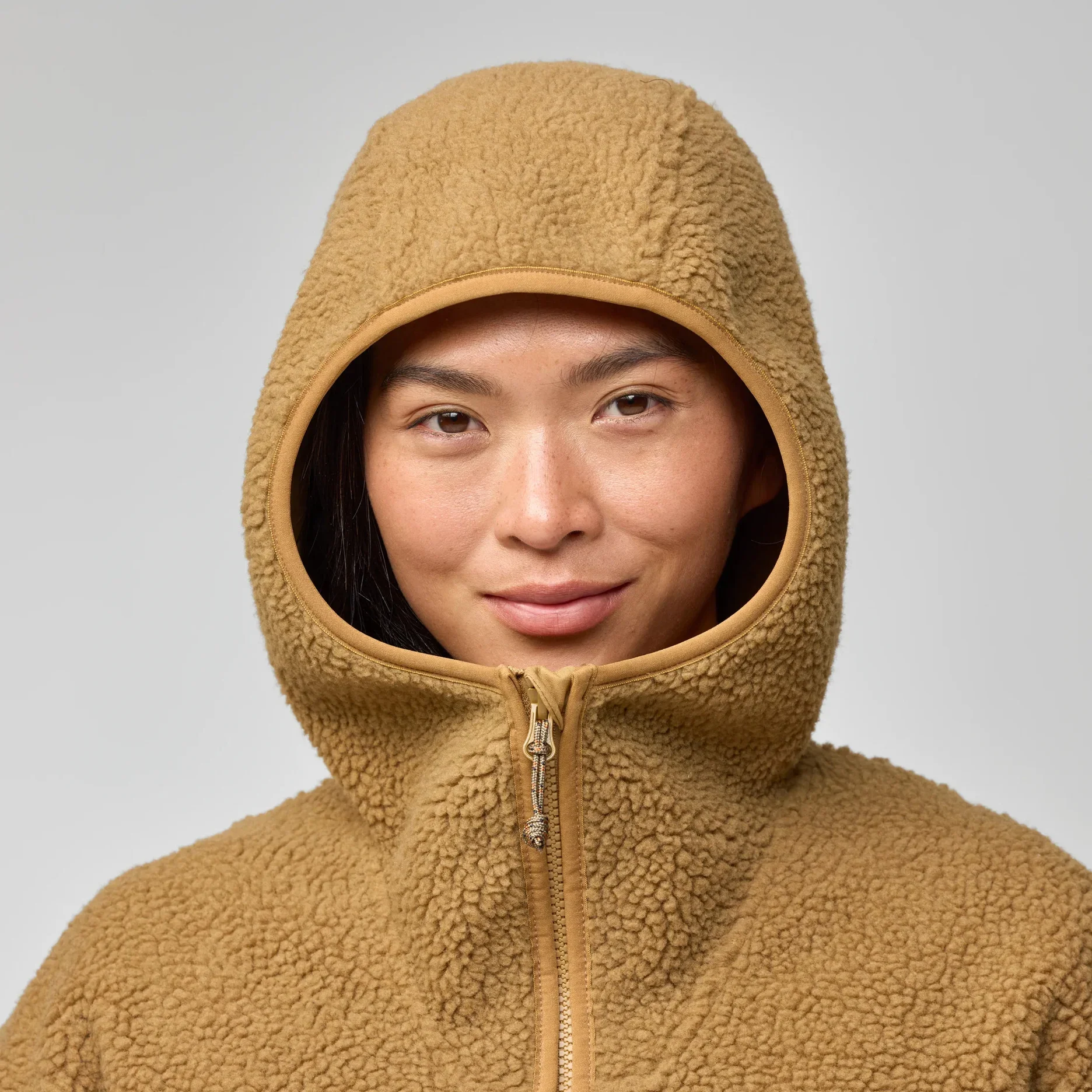 Vardag Pile Fleece Long W - Black Oak - Image 6