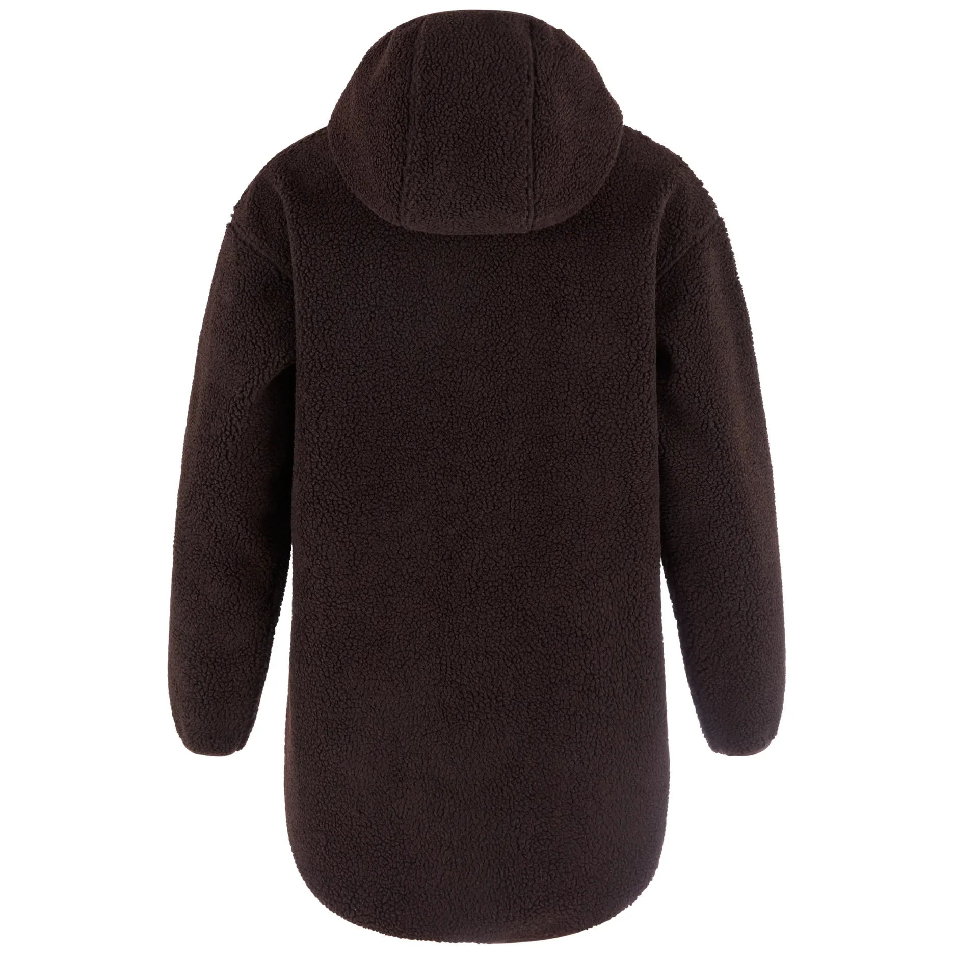 Vardag Pile Fleece Long W - Black Oak - Image 3